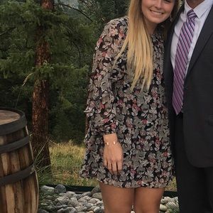 V eryj long sleeve dress